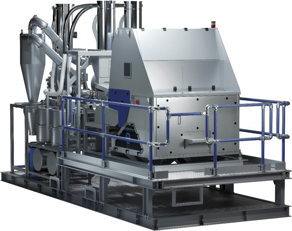 Ansicht Sesotec PRE-SORT von links