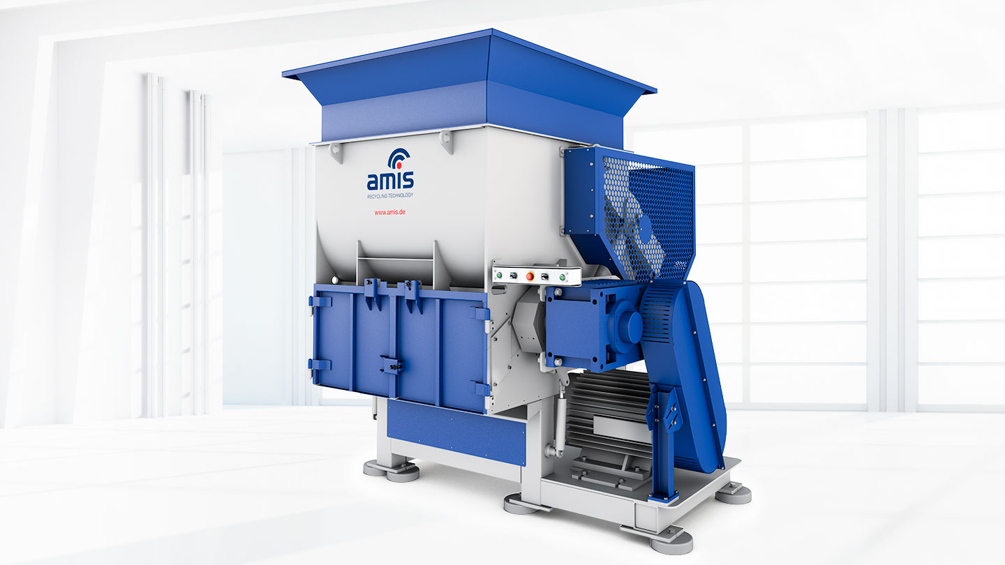 Einwellen Shredder Einwellen Zerkleinerer Zerma Zps