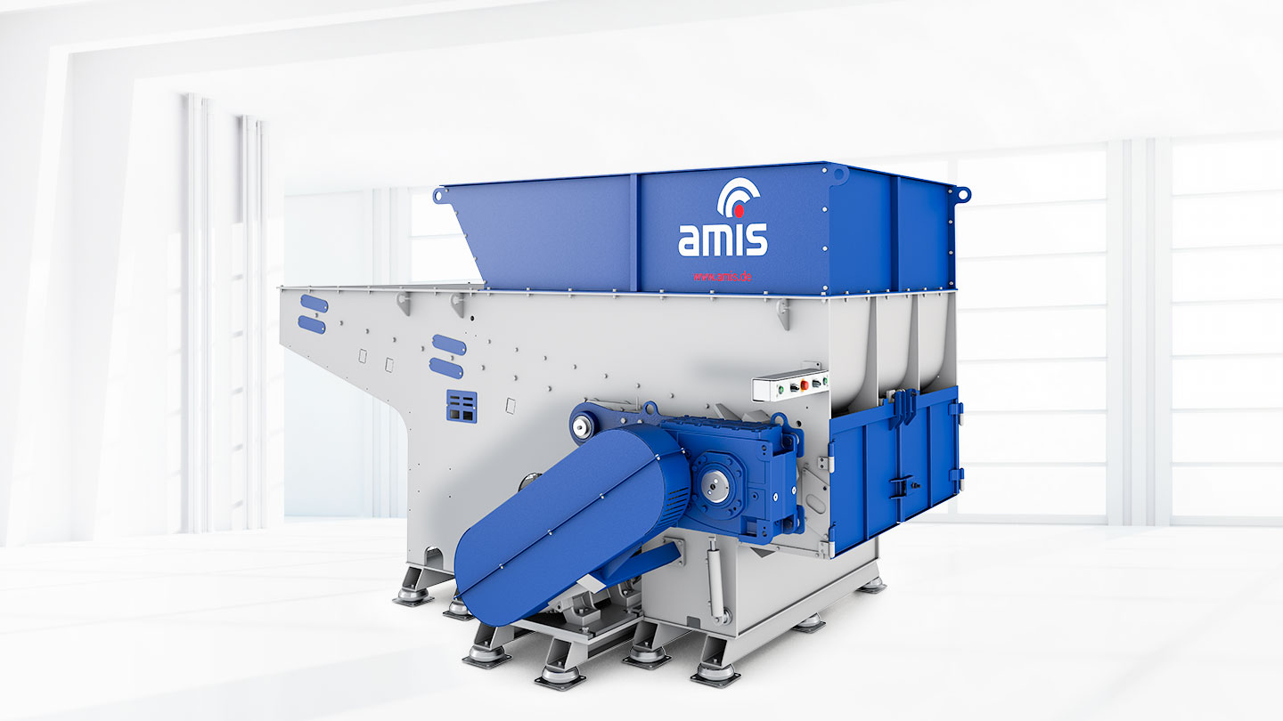 Einwellen Zerkleinerer Shredder Zerma
